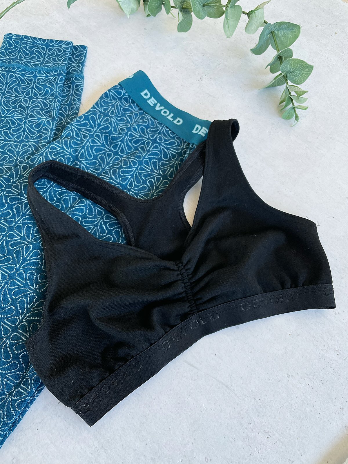 Devold Wool Fleece Bra Svart