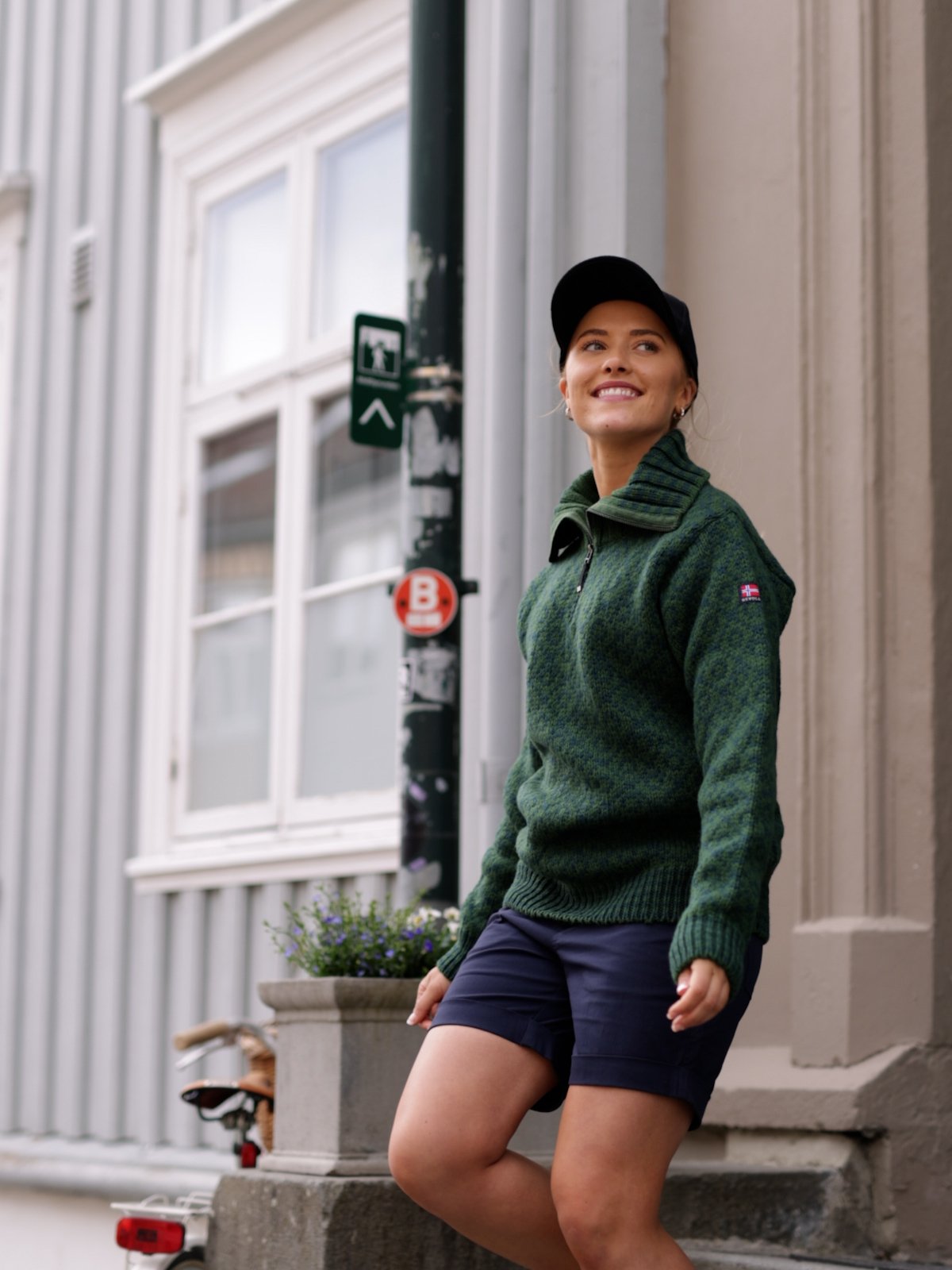 Devold Svalbard Wool Zip Neck Forest/Woods