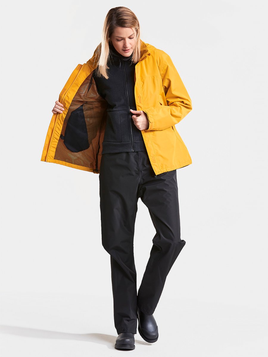 Didriksons Grand Jacket Oat Yellow