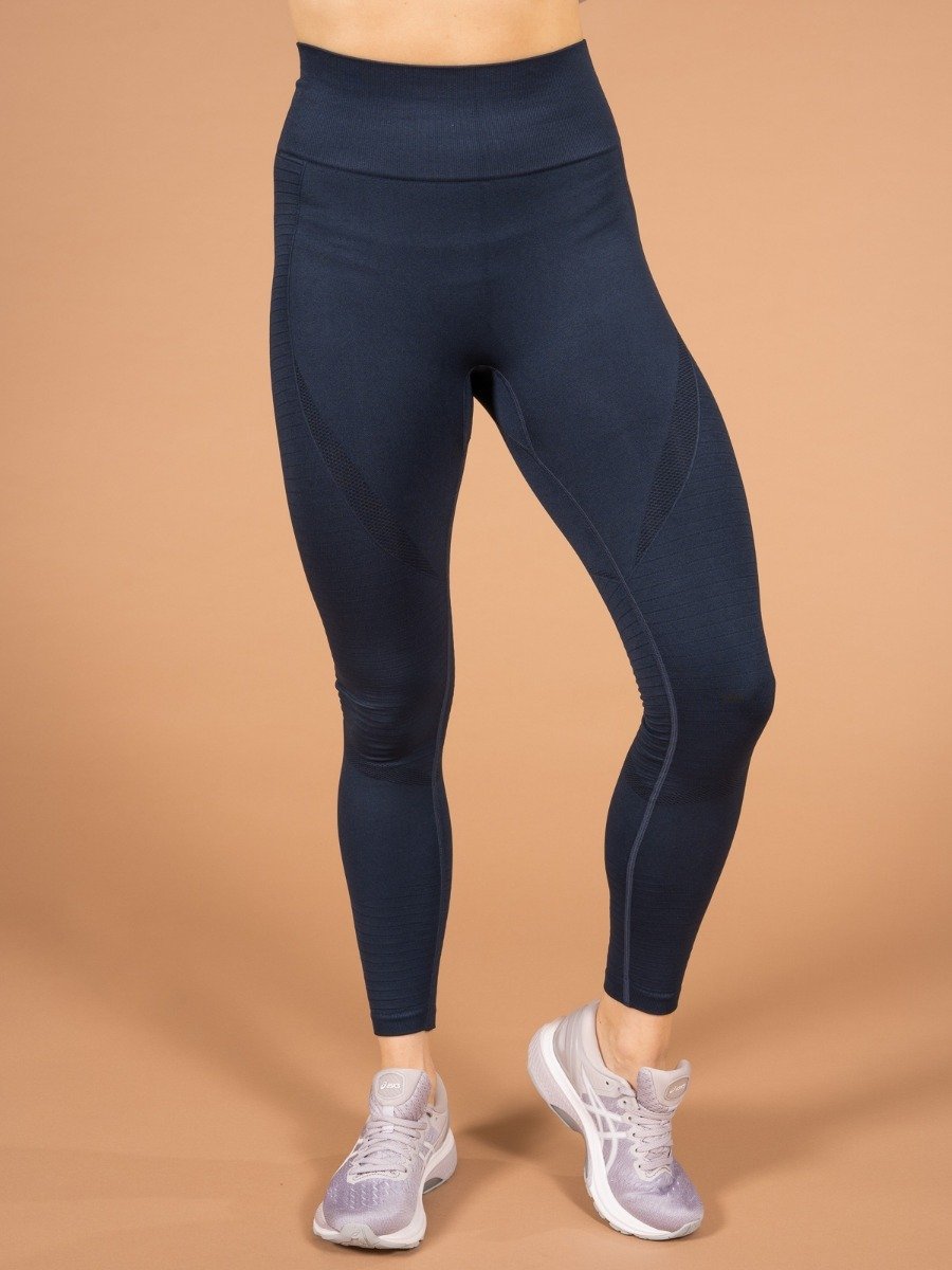 Athlecia Nagar Seamless Tights Dark Sapphire