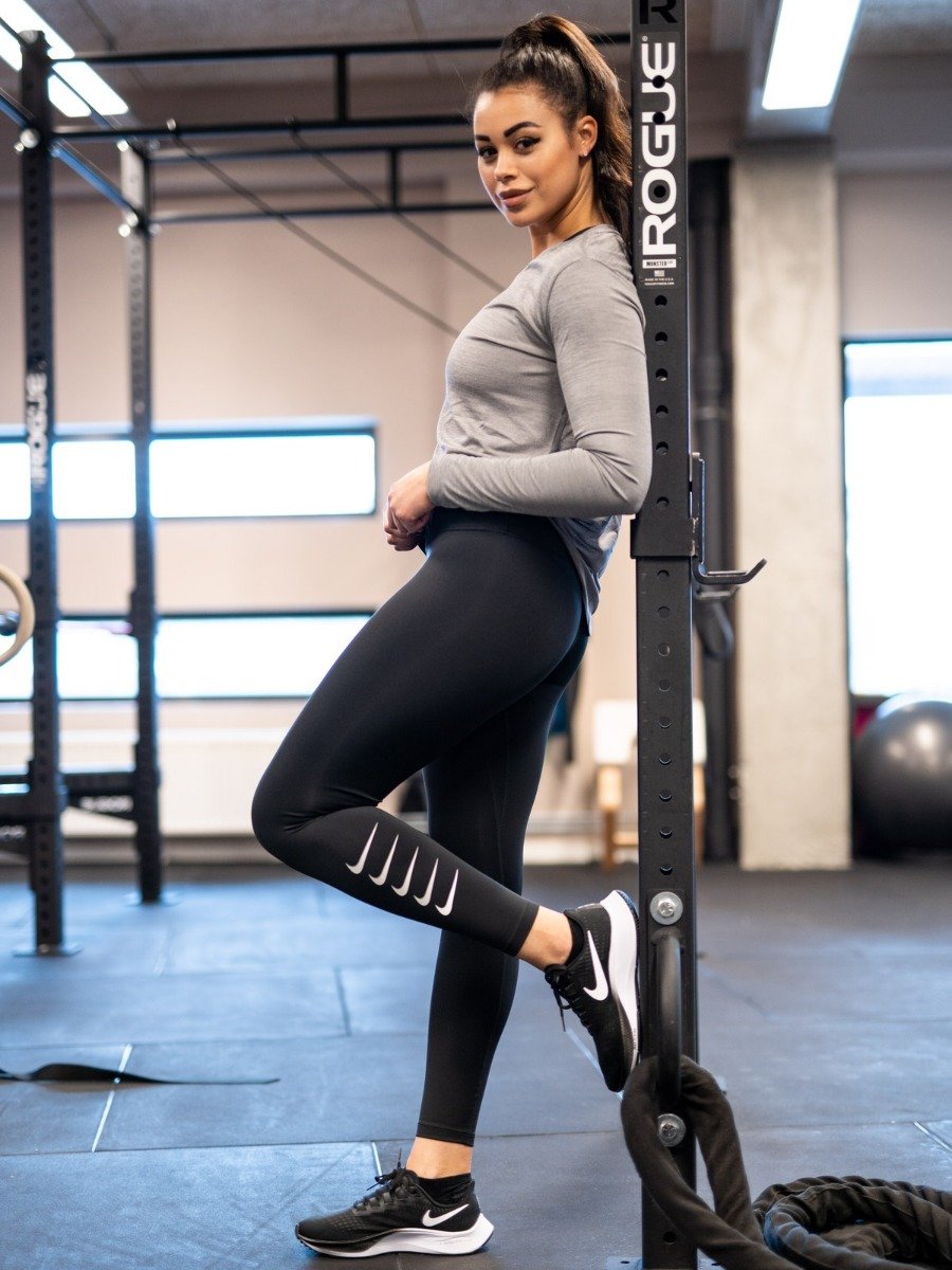 Nike Miler LS Gunsmoke/ Atmosphere Grey/ Reflective Silver