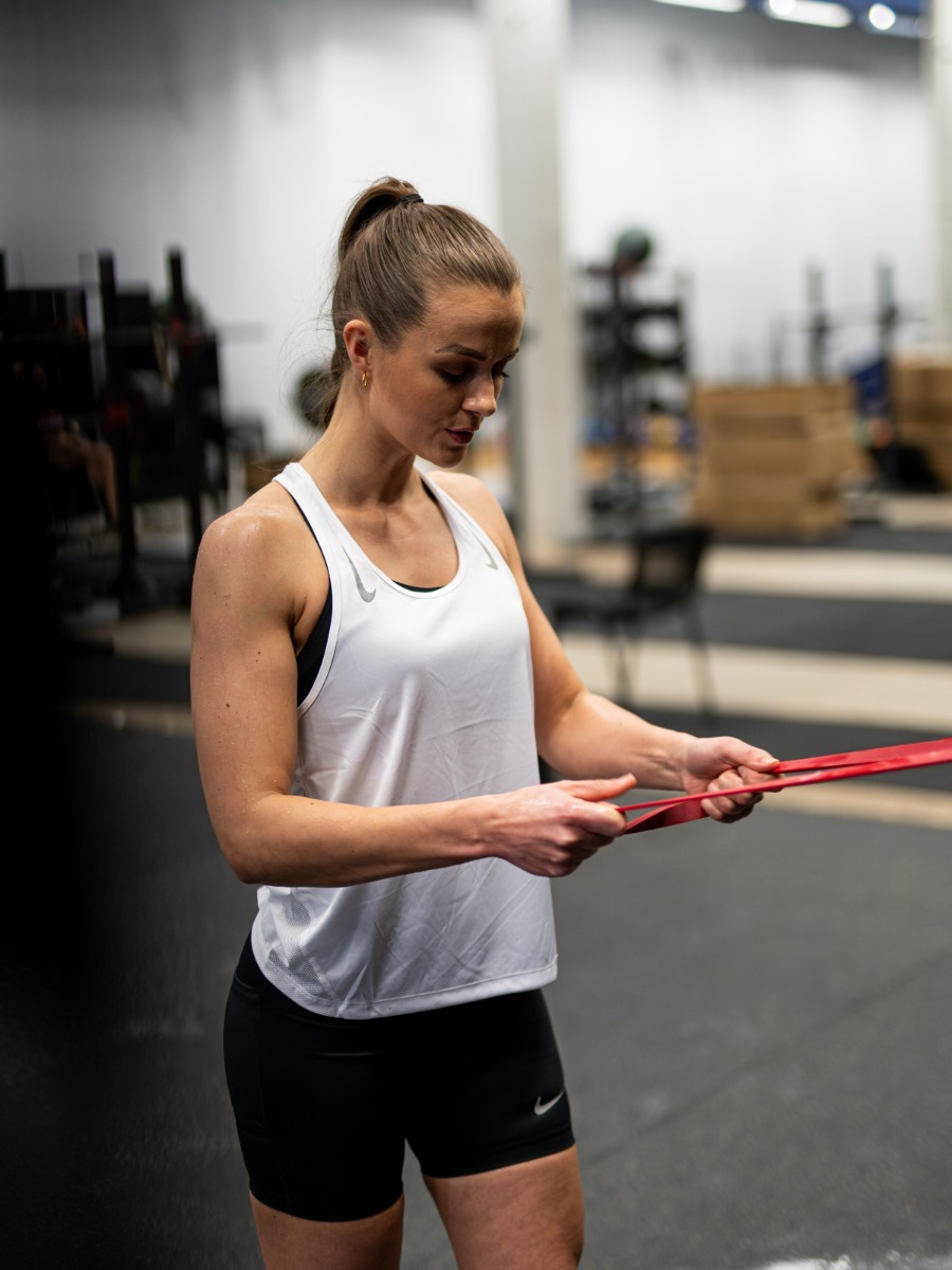 Nike Miler Tank Racer White