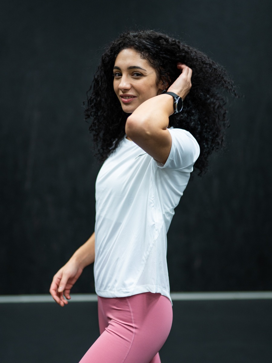 Nike Miler Tee Short Sleeve White