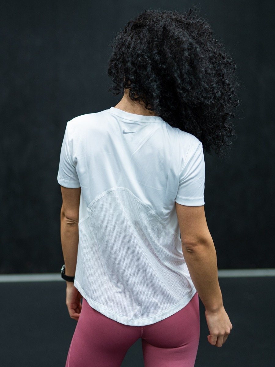 Nike Miler Tee Short Sleeve White