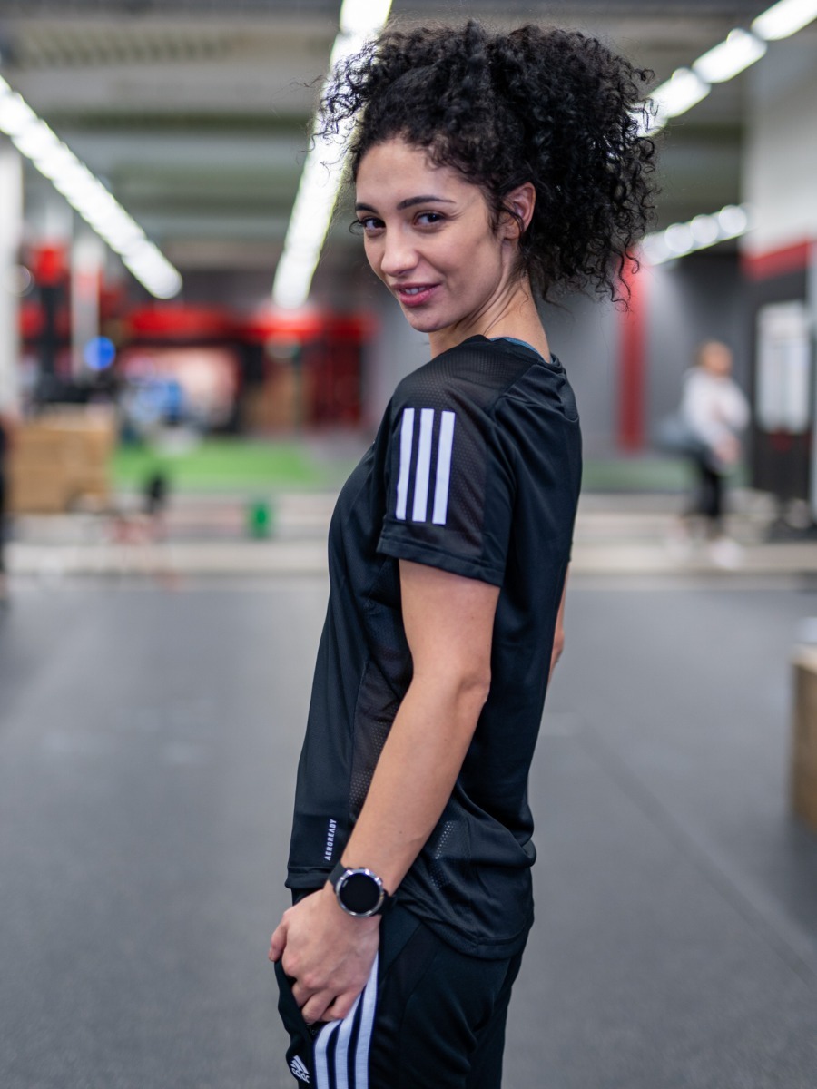 adidas Own The Run Tee Black