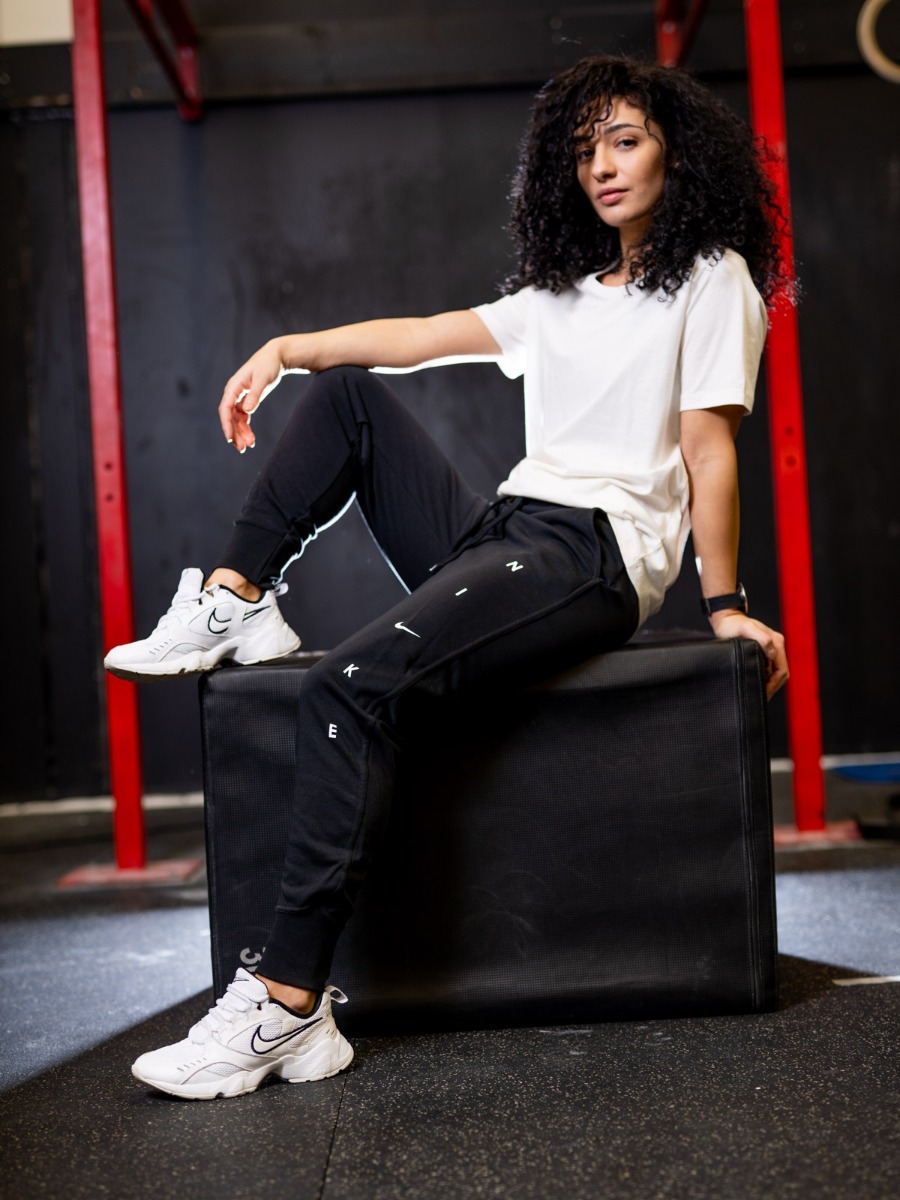 Nike Dri-Fit Get Fit Pant Black/ White