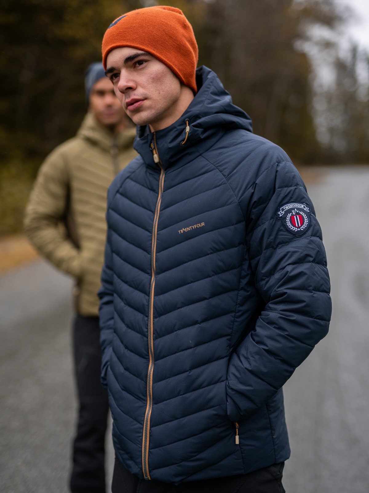 Twentyfour Finse 3.0 Dunjakke Blekkblå