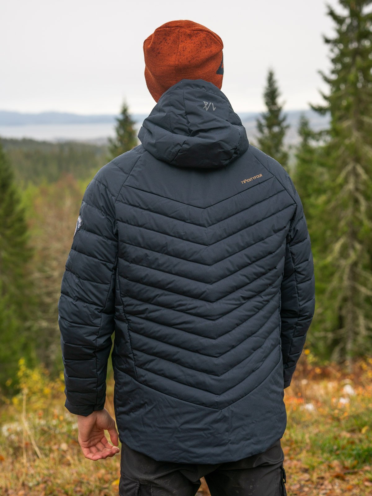 Twentyfour Finse 3.0 Dunjakke Blekkblå