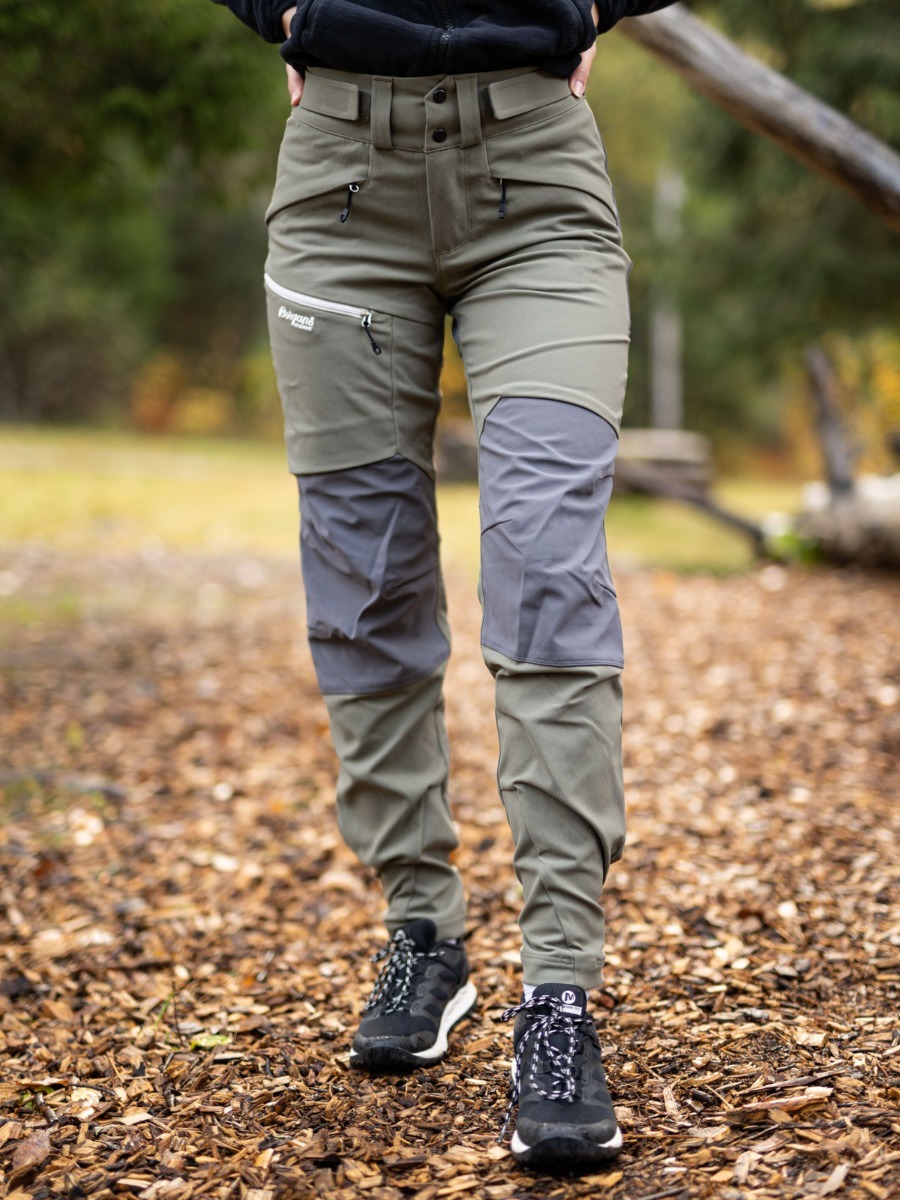 Bergans Rabot 365 Hybrid Pants Green Mud / Solid Dark Grey / Silver Grey