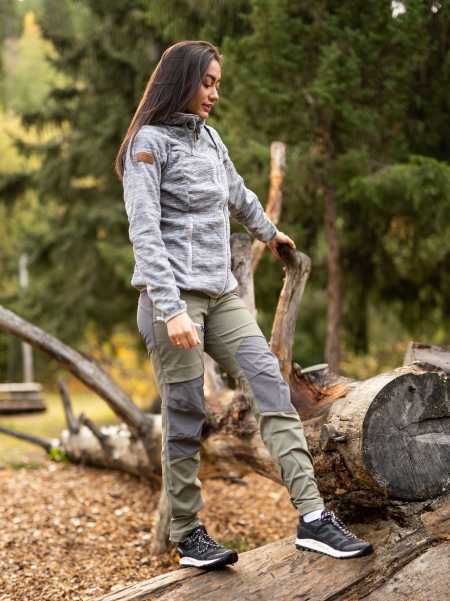 Bergans Hareid Fleece Jacket Aluminium Melange