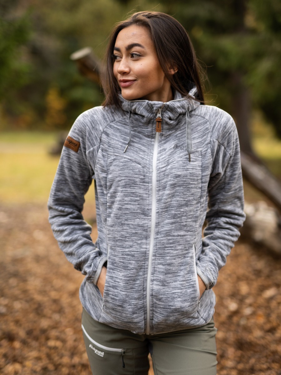 Bergans Hareid Fleece Jacket Aluminium Melange