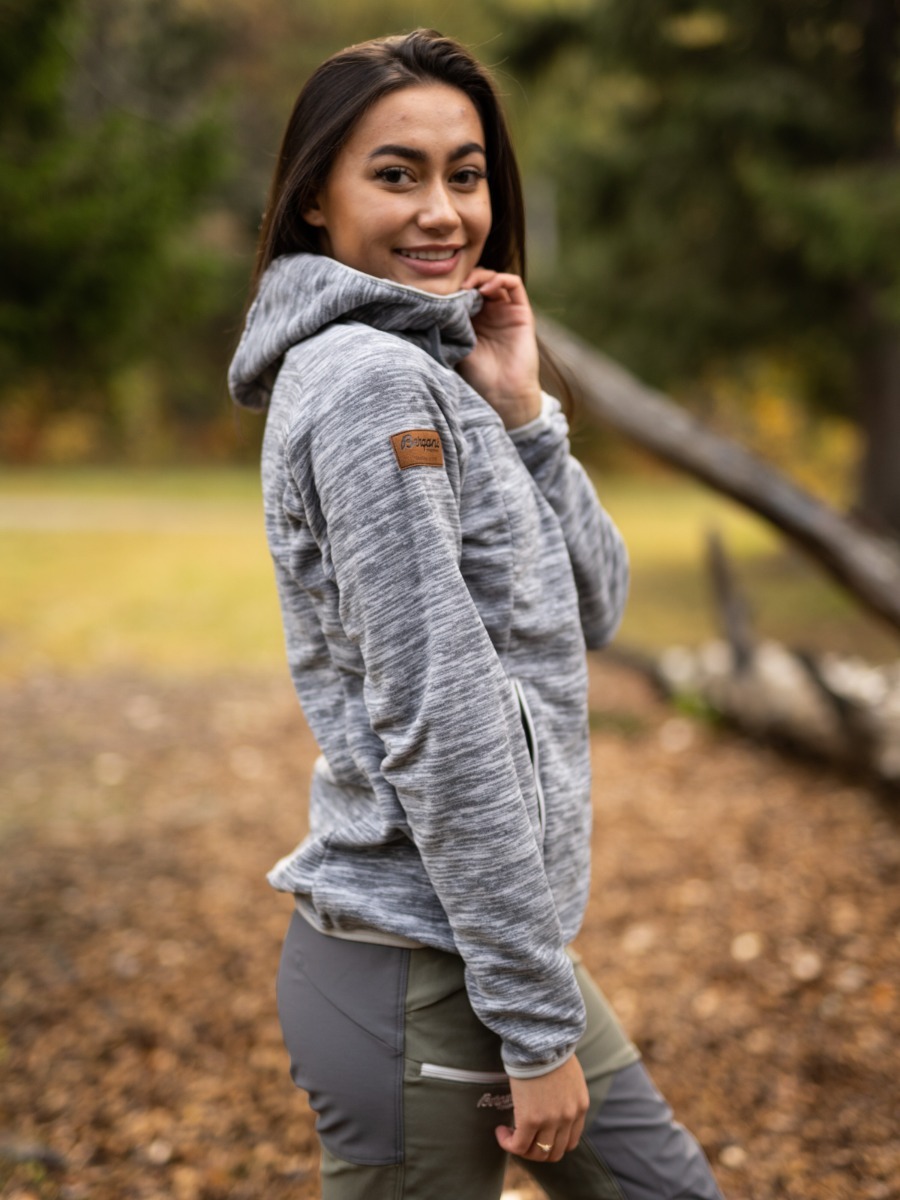 Bergans Hareid Fleece Jacket Aluminium Melange