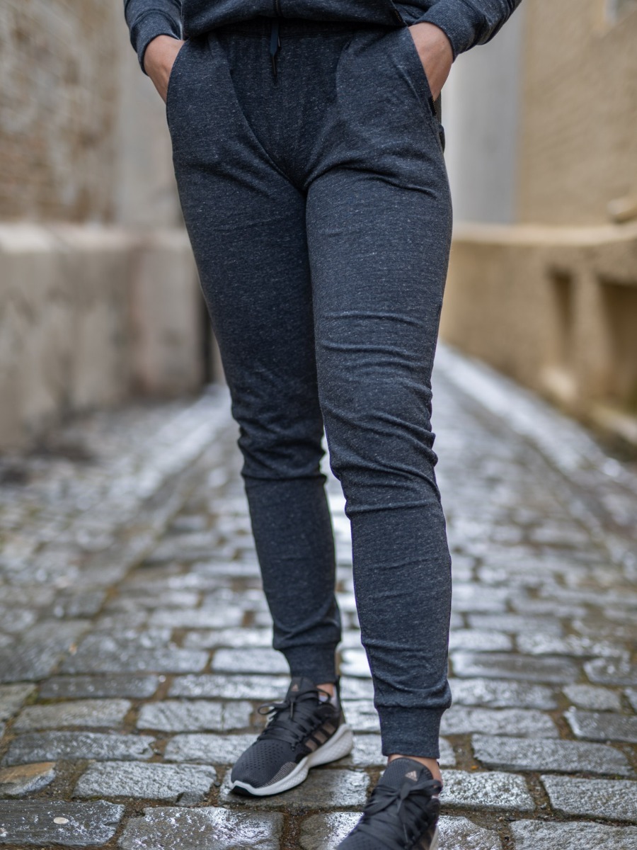 Athlecia Chestine Melange Sweat Pant Dark Sapphire