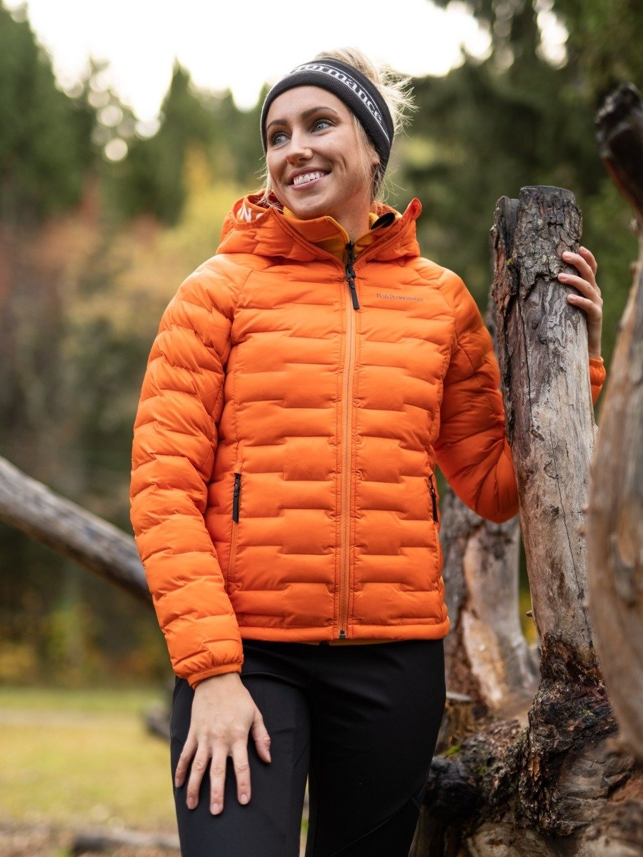 Peak Performance Argon Light Hood Jacket Orange Altitude