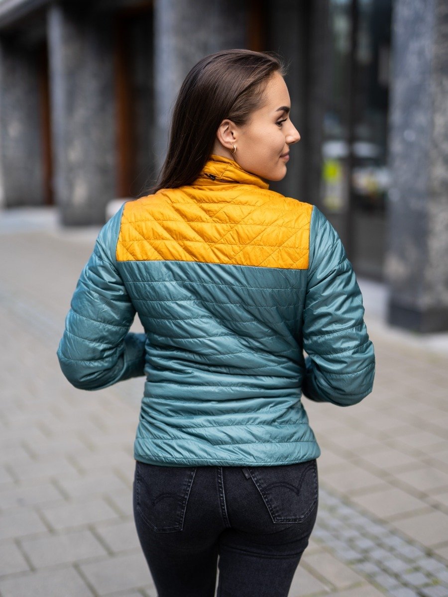 Bergans Røros Light Insulated Jacket Forest Frost / Light Inca Gold