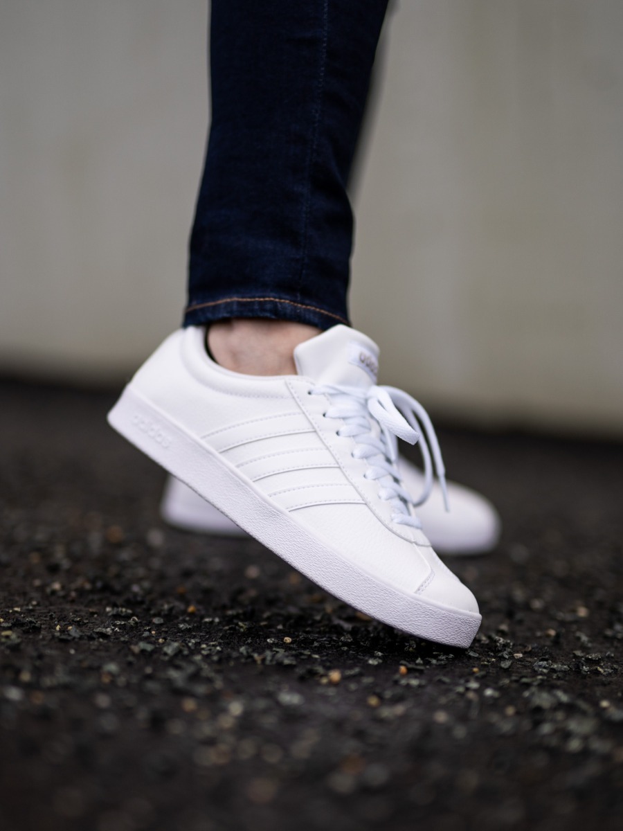 adidas VL Court 2.0 Cloud White / Cloud White / Cyber Metallic