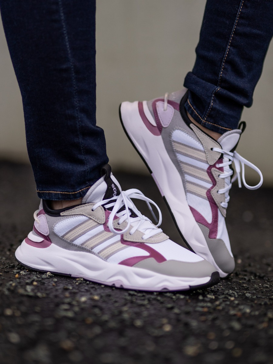 adidas Futureflow White/ Chalk White/ Purple Tint- Sneaker