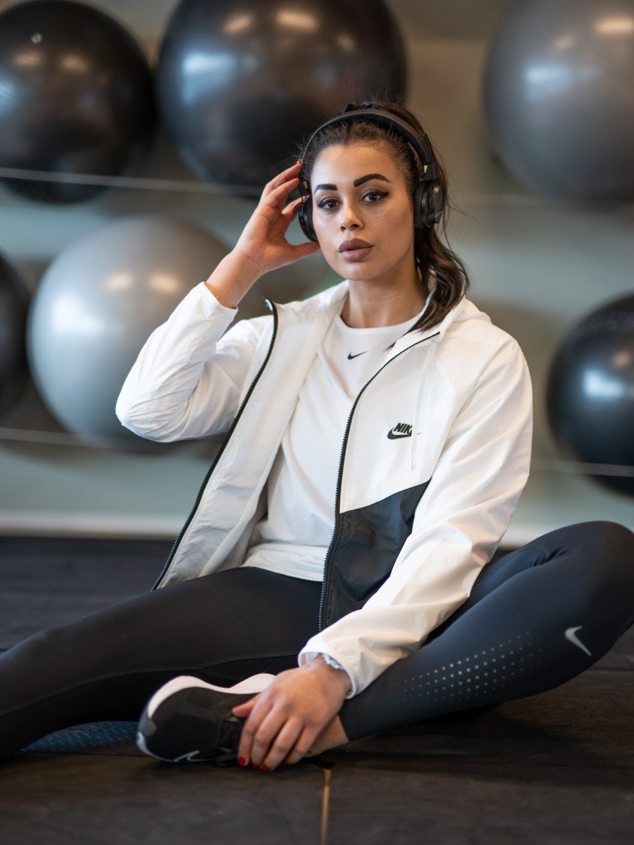 Nike Sportswear Windrunner Jacket White/ Black