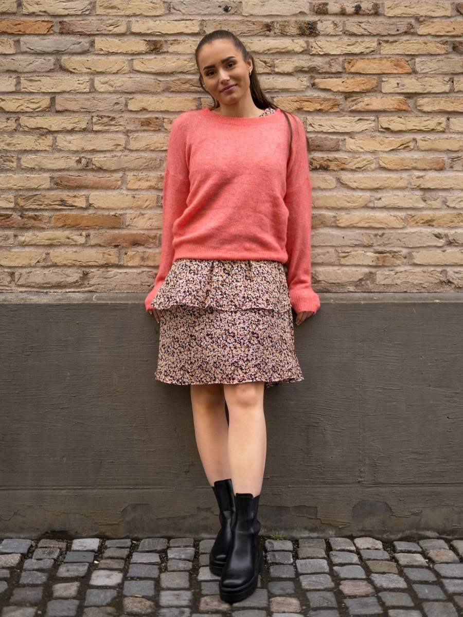 MSCH Copenhagen Femme Mohair O-Neck Pullover Rose of S melange