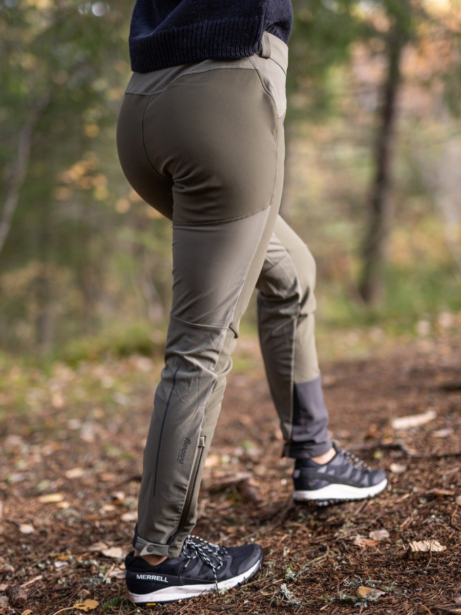 Bergans Rabot 365 Warm Flex W Pnt Dark Green Mud / Green Mud