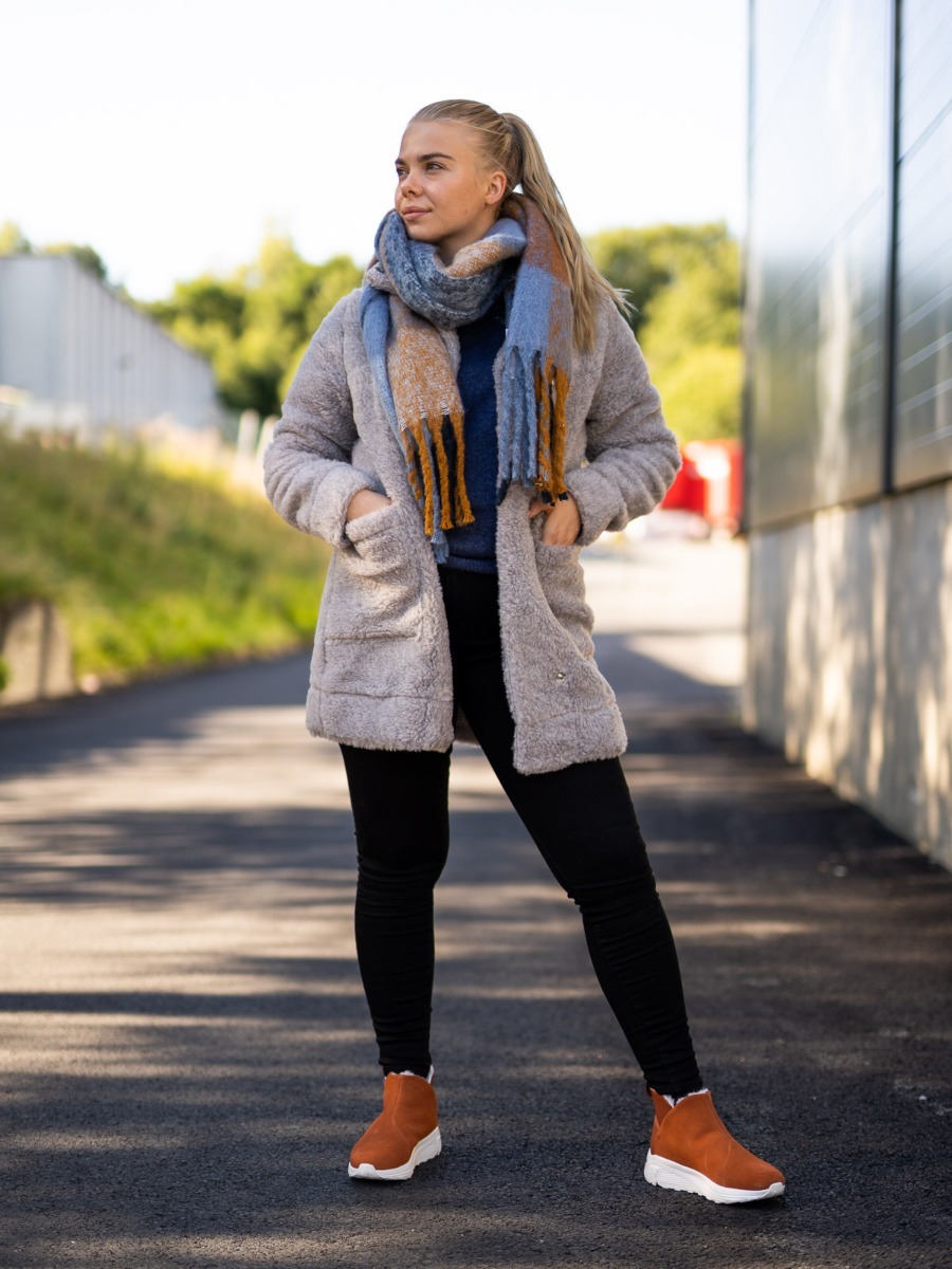 Kastel Røros Leather Water Resistant Marble Brown