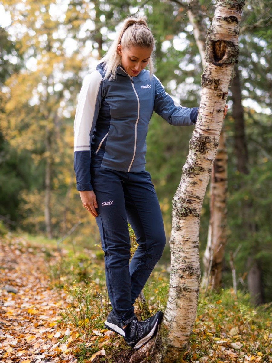 Swix Evolution Softshield Jacket Blue Sea