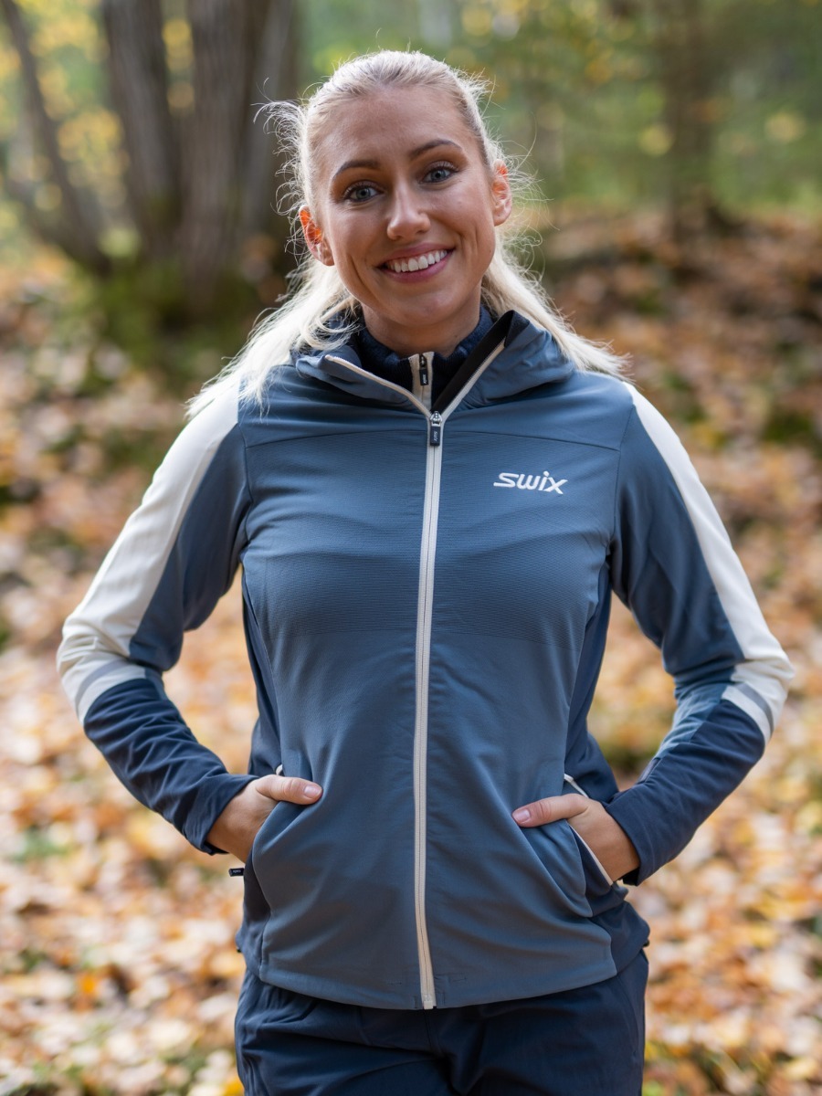 Swix Evolution Softshield Jacket Blue Sea