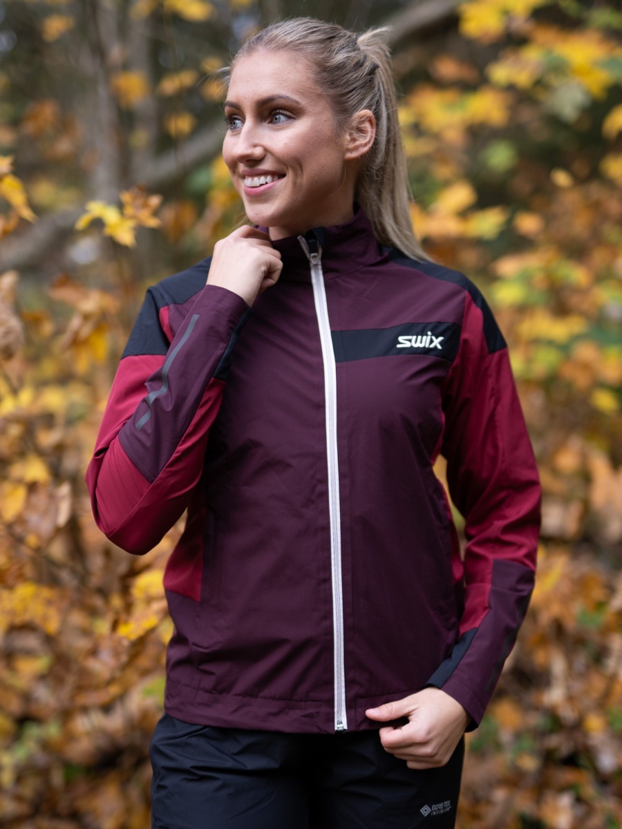 Swix Evolution Gore-Tex Infinium Jacket Dark Aubergine