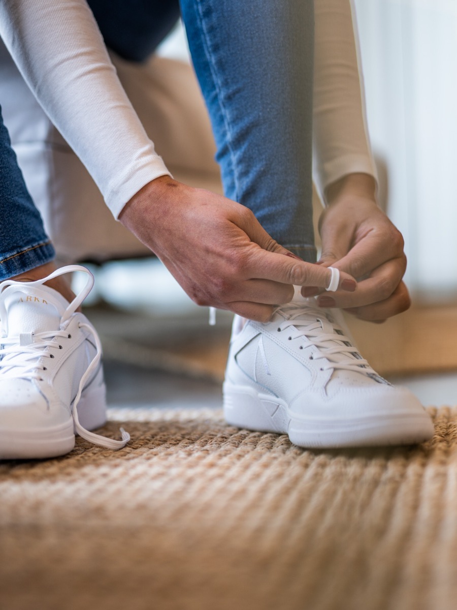 ARKK Visuklass Leather White