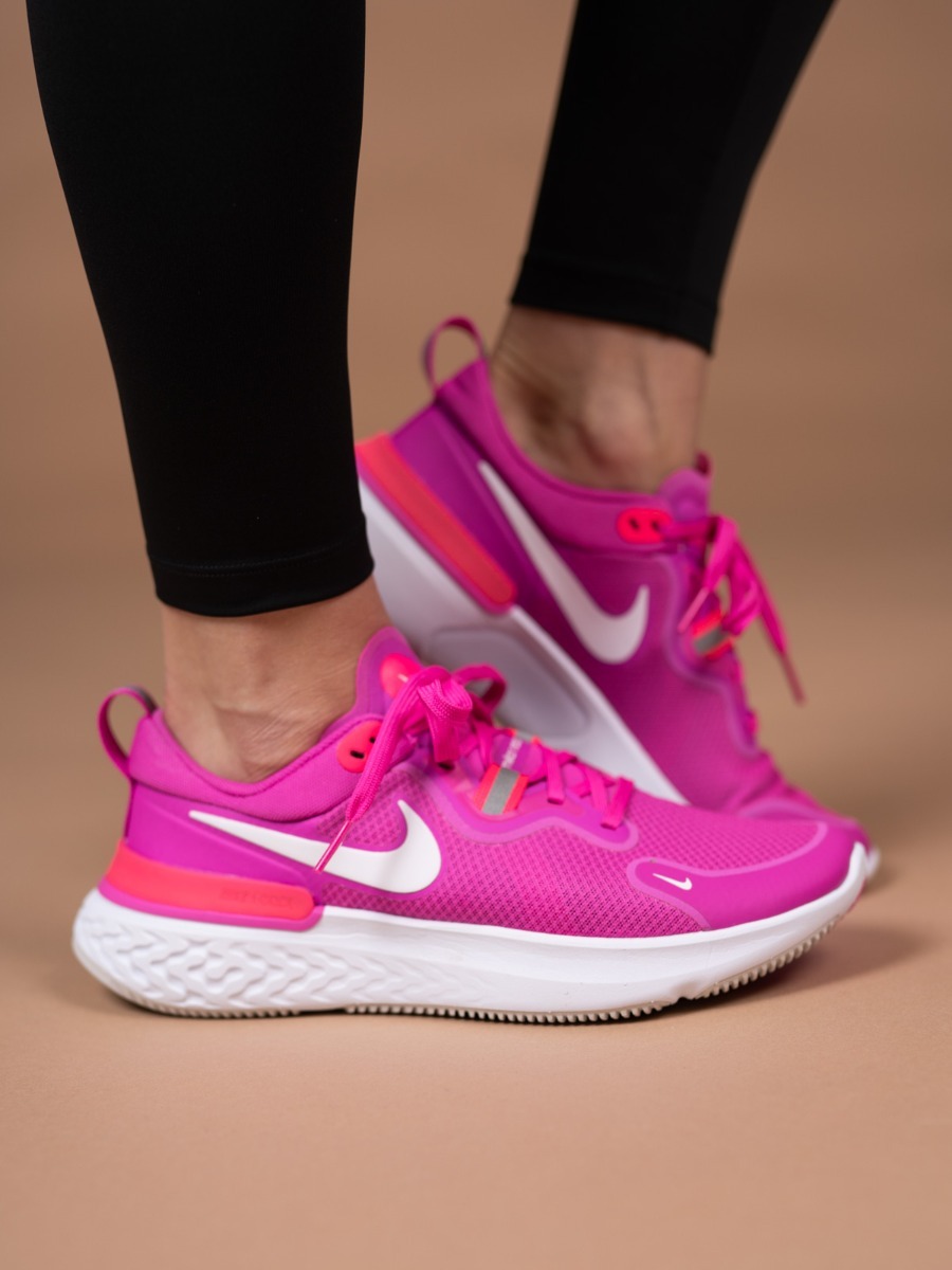 Nike React Miler Fire Pink/ White-Team Orange-Vast Grey