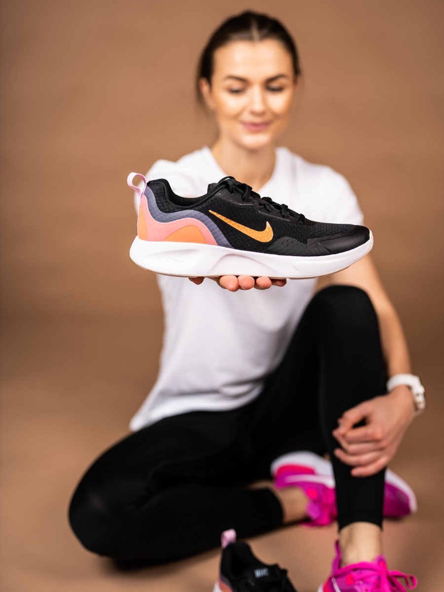 Nike Wearallday Black/ Metallic Copper-Ozone Blue