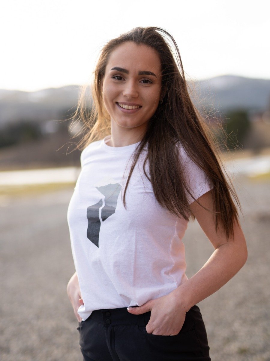 Peak Performance Explore Big P Tee White