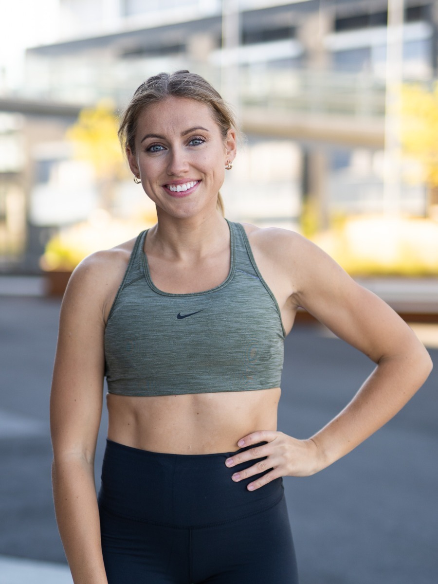 Nike Swoosh Bra Pad Cargo Khaki/ Pure/ Black