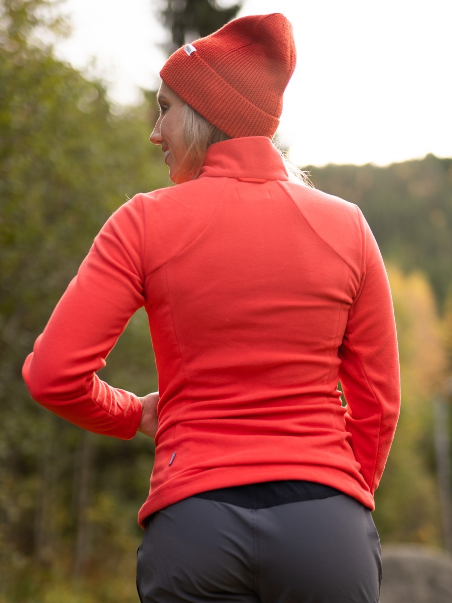 Bergans Finnsnes Fleece Jacket Light Dahlia Red