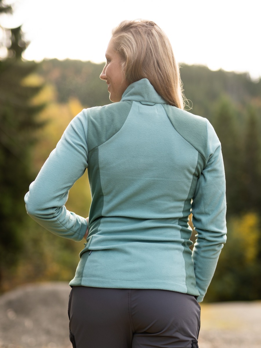 Bergans Finnsnes Fleece Jacket Light Forest Frost / Forest Frost