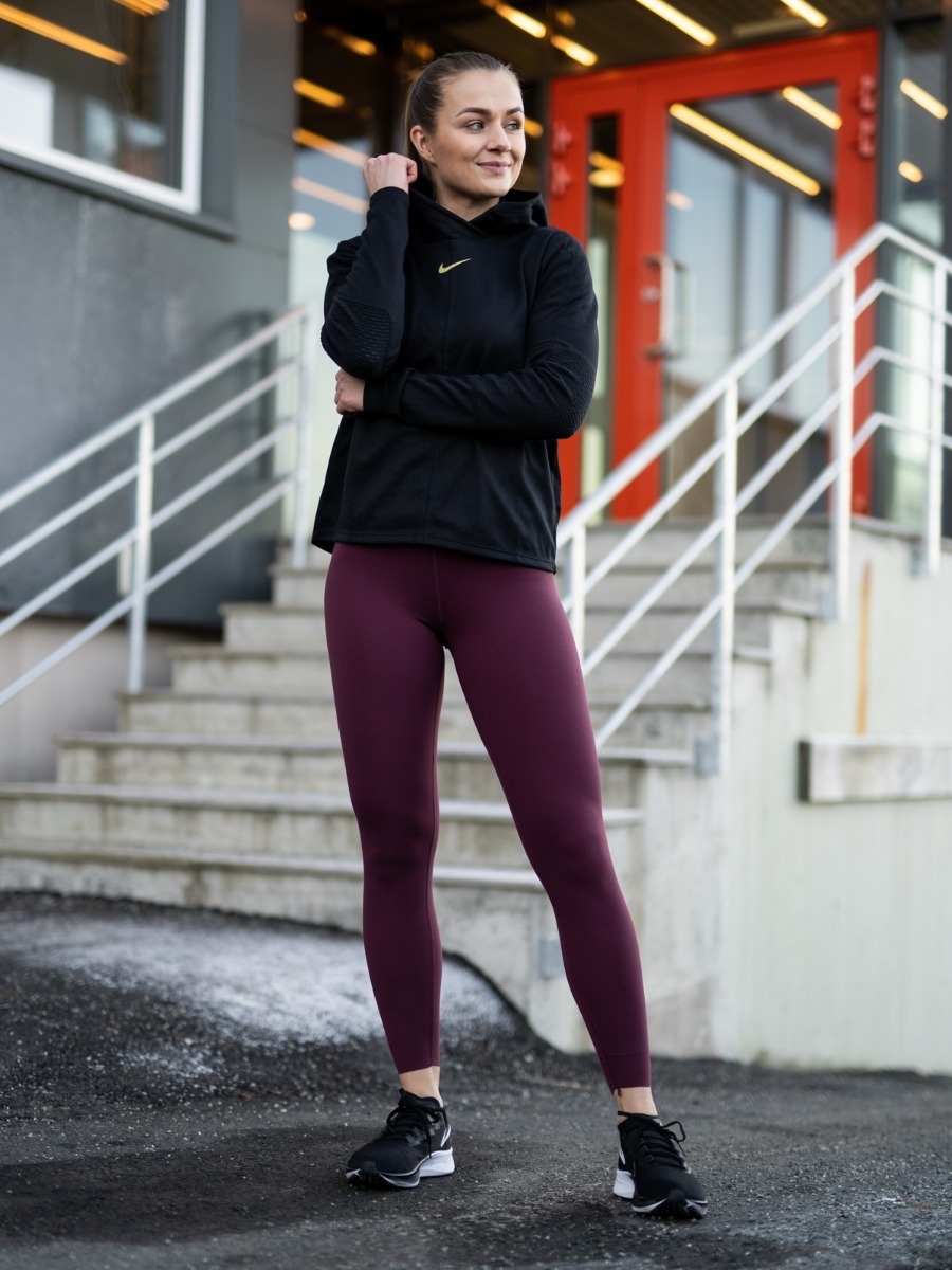 Nike Icon Clash Long Sleeve Top Black