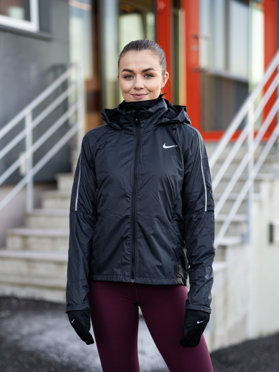 Nike Shield Jacket Black/Reflective Silver