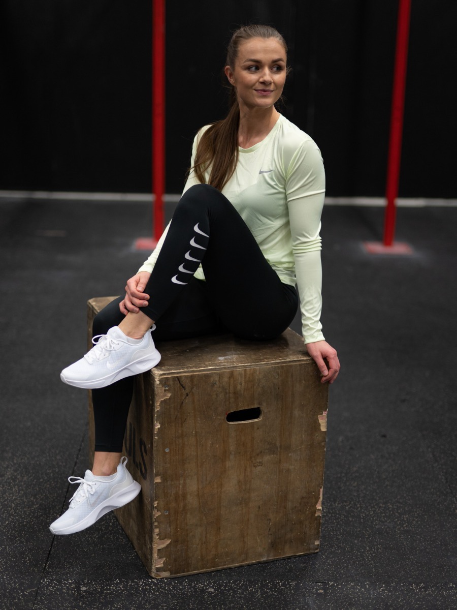 Nike Miler LS Barely Volt/ Reflective Silver