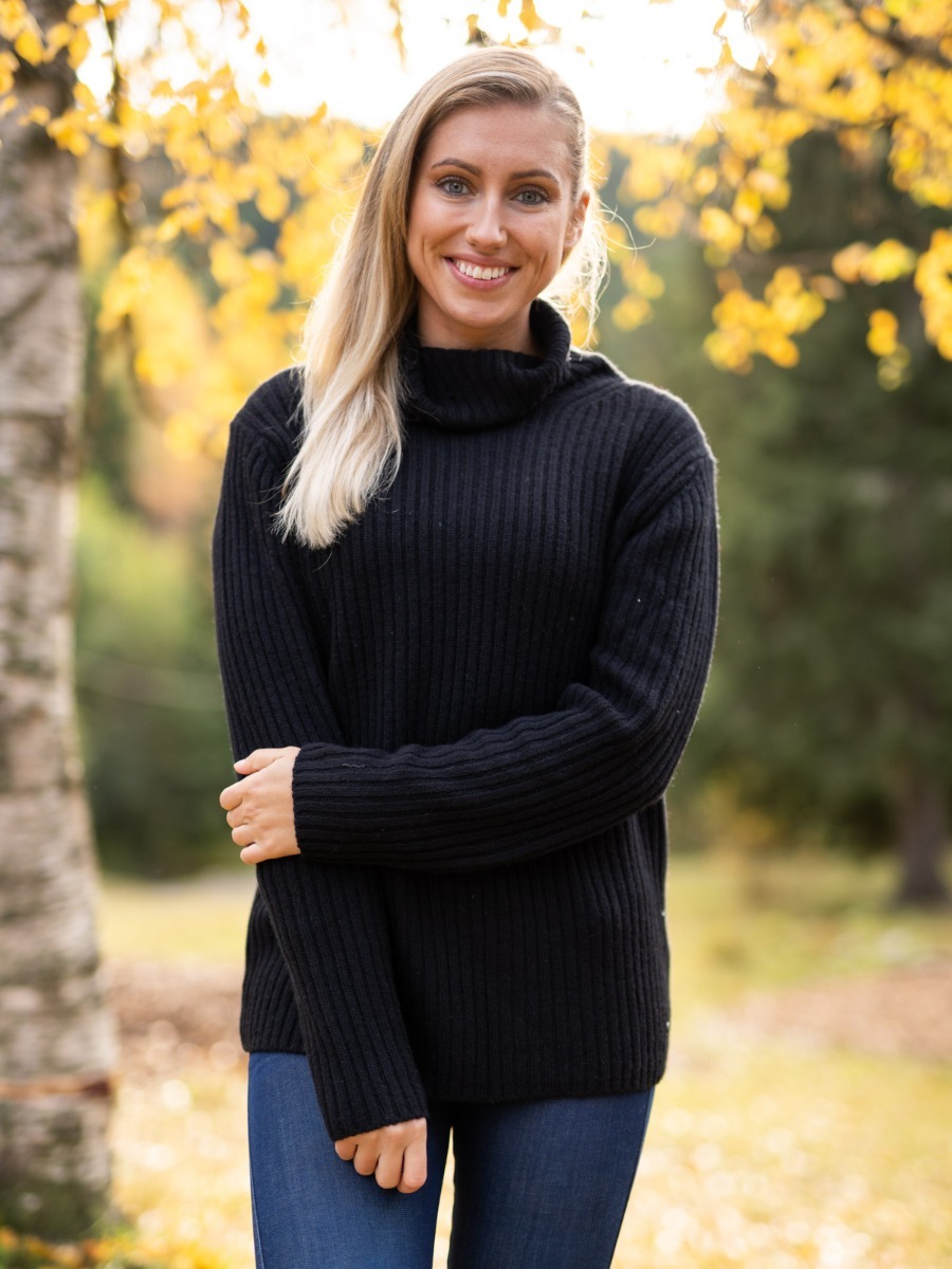 Urban Pioneers Adison Wool Turtlenck Black