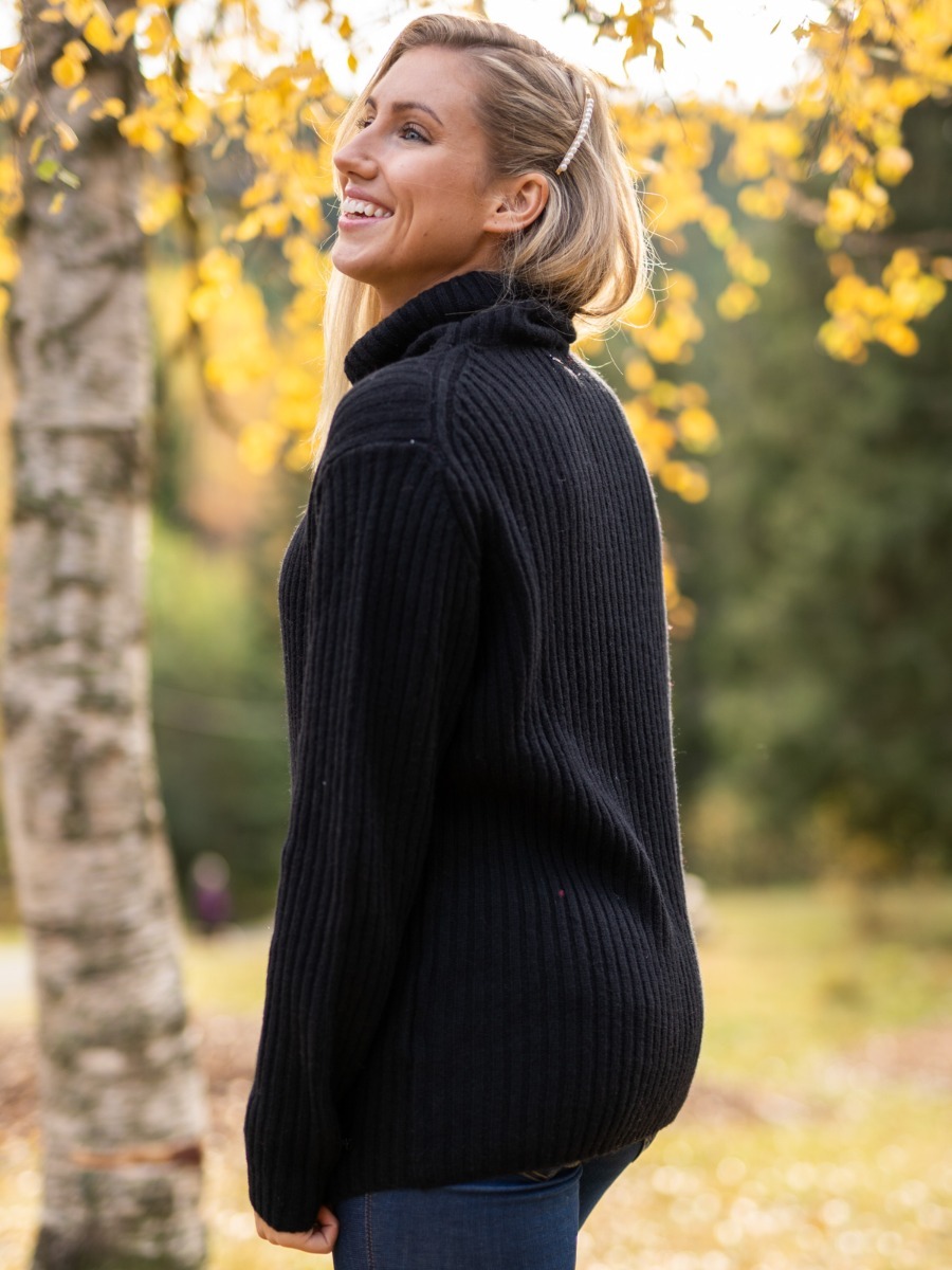 Urban Pioneers Adison Wool Turtlenck Black