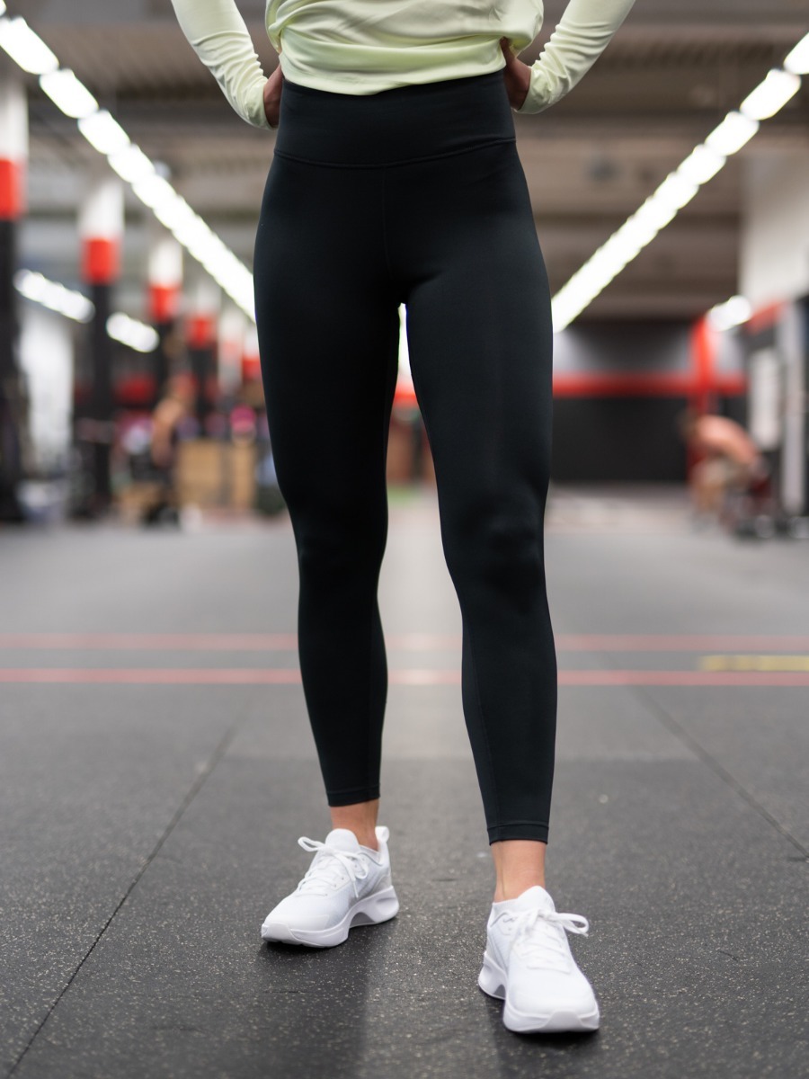 Nike Swoosh Run 7/8  Tights Black