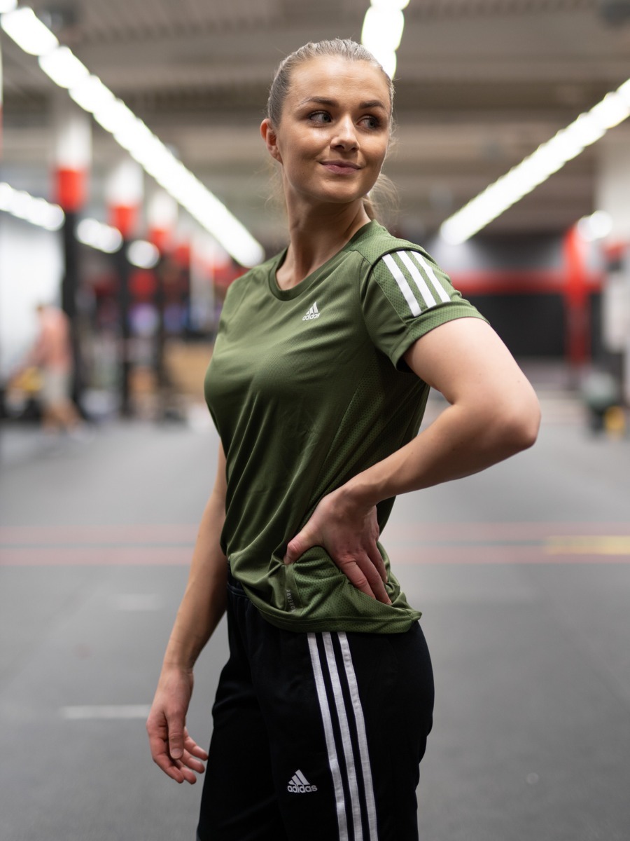 adidas Own The Run Tee Wild Pine