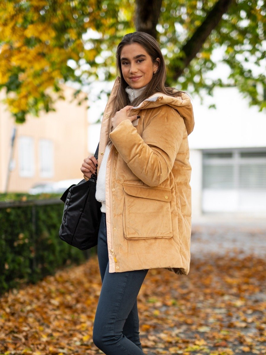 Johaug Rille Parka Beige