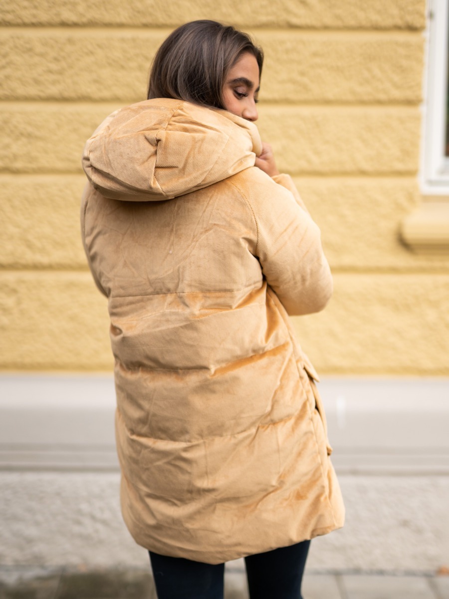 Johaug Rille Parka Beige