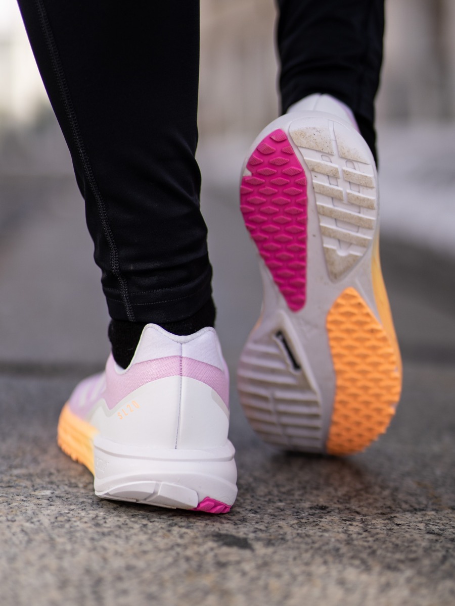 adidas SL20.2 Cloud White / Dash Grey / Screaming Pink