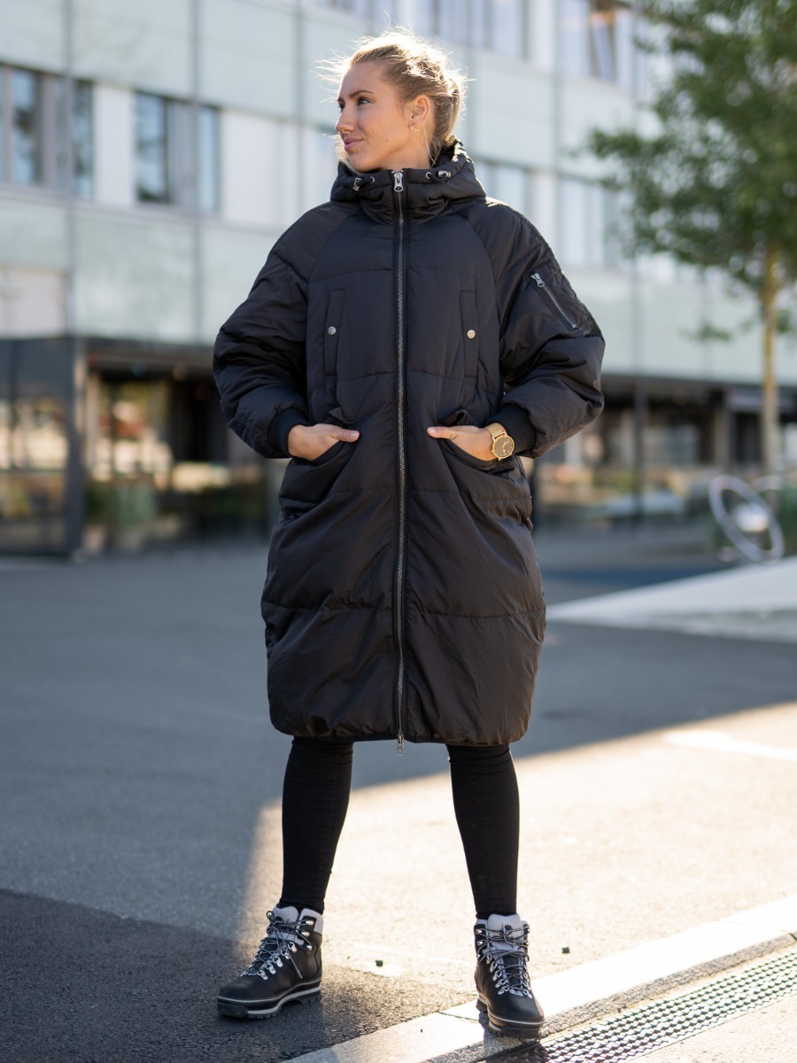 Ichi Bunala Down Jacket Black