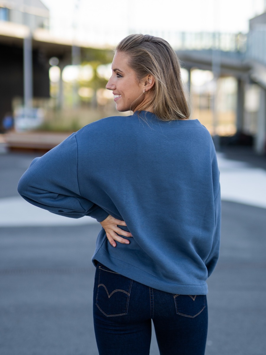 Reebok Oversized Coverup Smokey Indigo