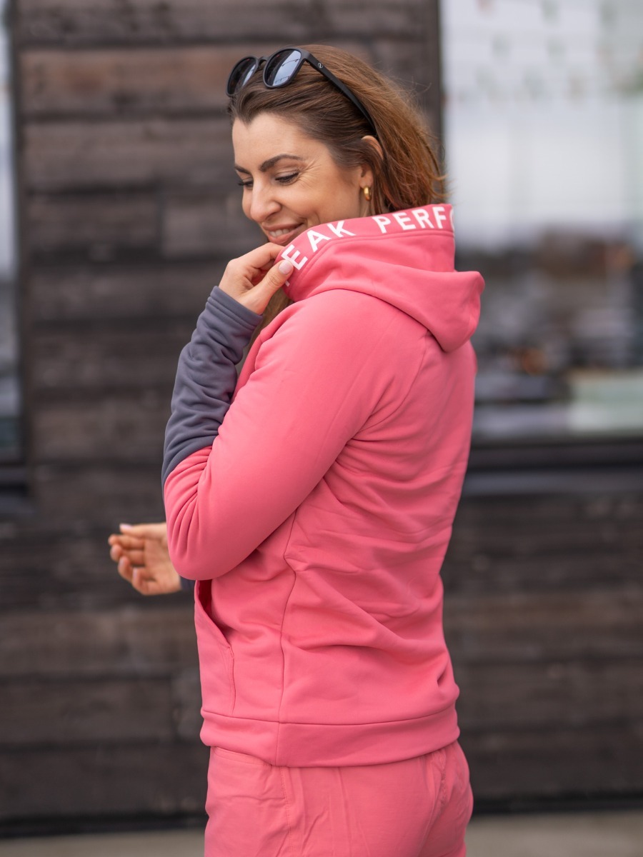 Peak Performance Rider Hood Alpine Flower