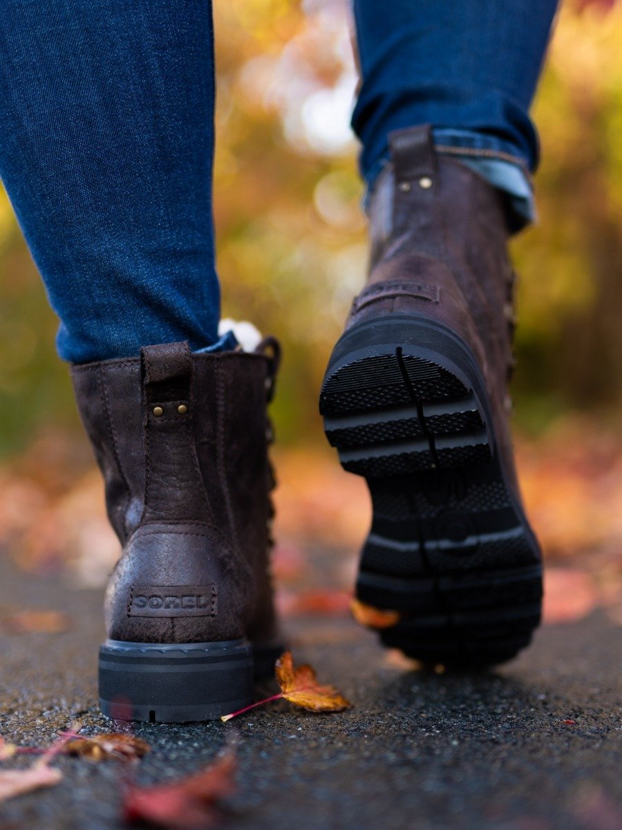 Sorel Lennox Lace Cozy Blackened Brown