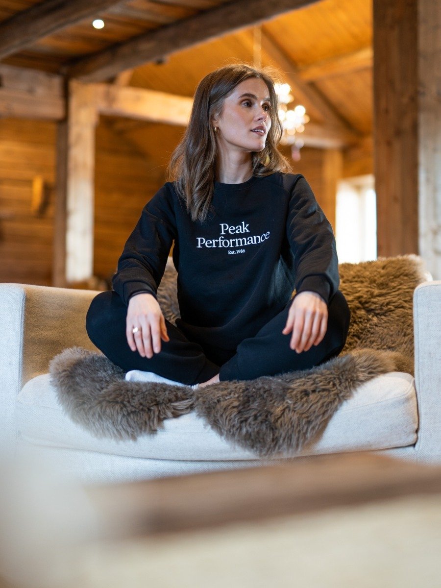 Peak Performance Original Crew Black